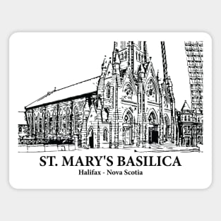 St. Mary's Basilica - Halifax NS Magnet